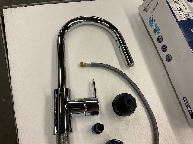 Grohe feel keukenmengkraan met uittrekbare kop - afbeelding 2 van  4