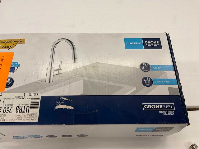 Grohe feel keukenmengkraan met uittrekbare kop - afbeelding 4 van  4