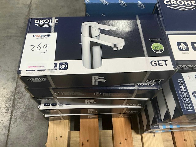 Grohe get 31148000 c3 wastafelkraan (5x) - afbeelding 3 van  3