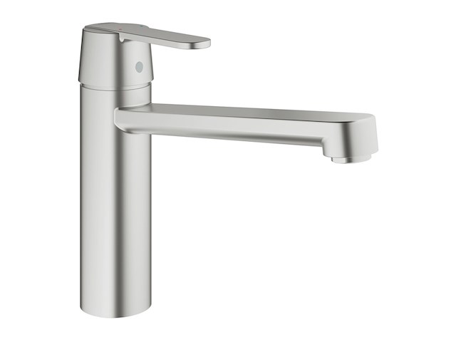 Grohe get keukenkraan - medium uitloop - rvs-look - afbeelding 1 van  2
