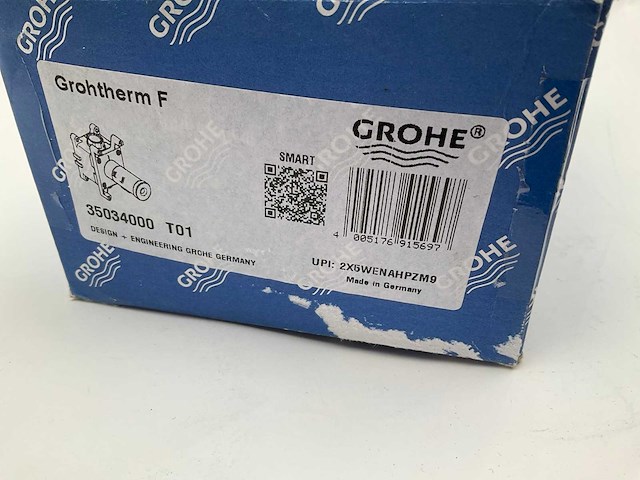 Grohe grohterm f inbouwdeel voor wandaansluitbocht 35034000 - afbeelding 2 van  6