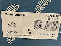 Grohe grohtherm 800 thermostatische badmengkraan - afbeelding 2 van  2