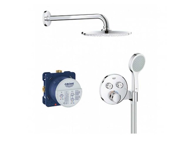 Grohe grohtherm smartcontrol 34 743 000 regendouche - afbeelding 1 van  4