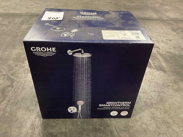Grohe grohtherm smartcontrol 34 743 000 regendouche - afbeelding 3 van  4