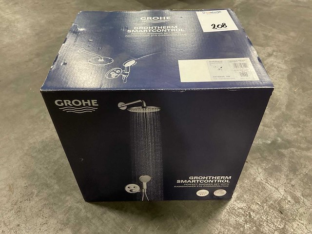 Grohe grohtherm smartcontrol 34 743 000 regendouche - afbeelding 3 van  4