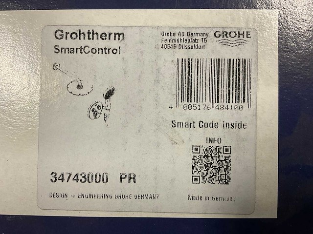 Grohe grohtherm smartcontrol 34 743 000 regendouche - afbeelding 4 van  4