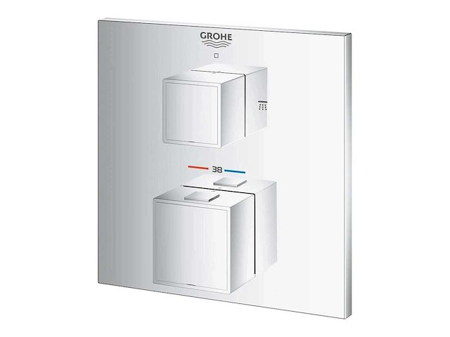 Grohe grotherm cube dummy inbouw mengkraan - afbeelding 1 van  8