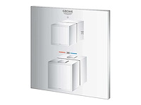 Grohe grotherm cube dummy inbouw mengkraan - afbeelding 1 van  8