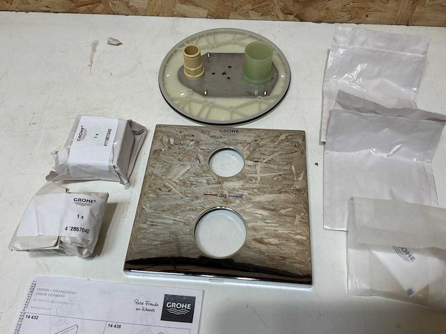 Grohe grotherm cube dummy inbouw mengkraan - afbeelding 4 van  8