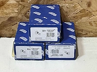 Grohe hoekstopkraan 1/2" buitendraad x 1/2" buitendraad met rozet chroom (3x) - afbeelding 2 van  2