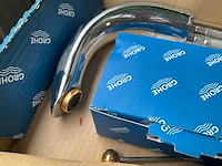 Grohe igo sentosa driegats wastafelmengkraan goud chroom - afbeelding 4 van  10