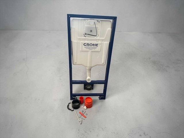 Grohe inbouwreservoir met gessi toiletpot mat wit - afbeelding 3 van  6