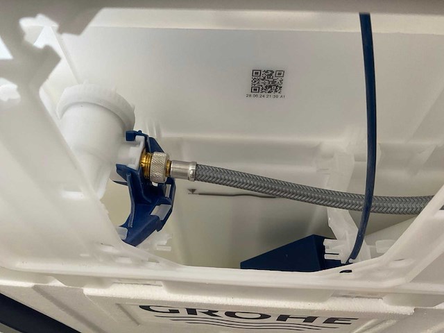 Grohe inbouwreservoir met gessi toiletpot mat wit - afbeelding 5 van  6