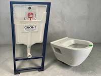 Grohe inbouwreservoir toiletpot wit - afbeelding 1 van  4