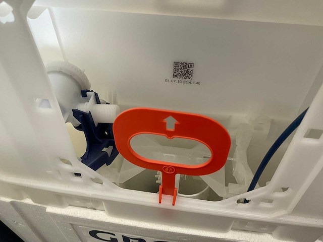 Grohe inbouwreservoir toiletpot wit - afbeelding 3 van  4