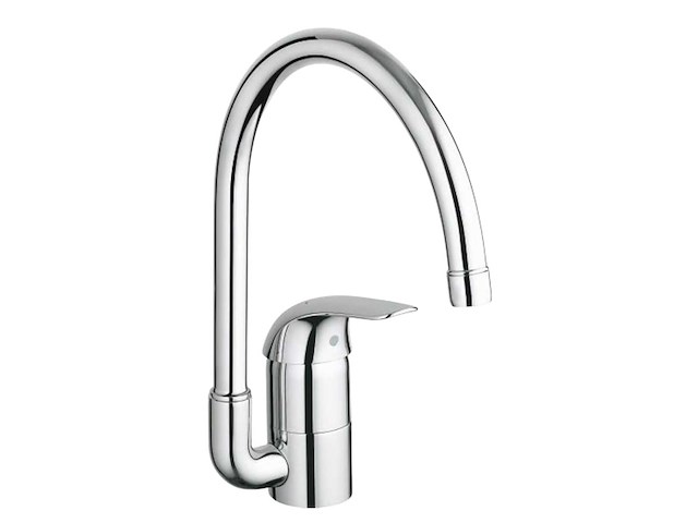 Grohe keukenmengkraan hoge c-uitloop 33cm - afbeelding 1 van  5