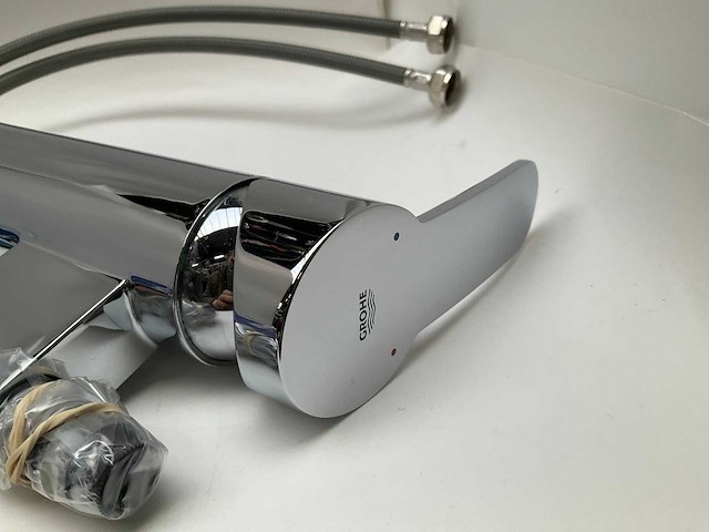 Grohe keukenmengkraan met hoge draaibare uitloop - afbeelding 5 van  5
