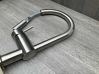 Grohe keukenmengkraan rvs met uittrekbare sproeier - afbeelding 5 van  9
