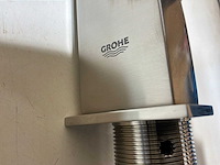 Grohe plus wastafelmengkraan met waste supersteel - afbeelding 3 van  8