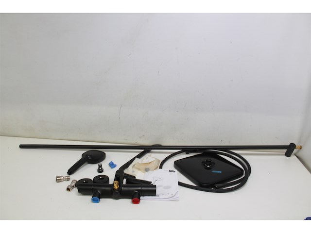 Grohe quickfix vitalio comfort 250 douchesysteem matte black - afbeelding 3 van  4