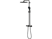 Grohe quickfix vitalio comfort 250 douchesysteem matte black - afbeelding 1 van  2