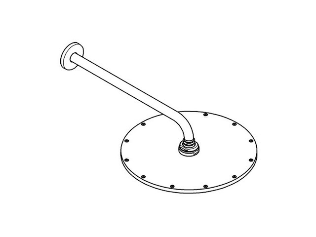 Grohe rainshower cosmopolitan 310 doucheset grijs - afbeelding 2 van  3