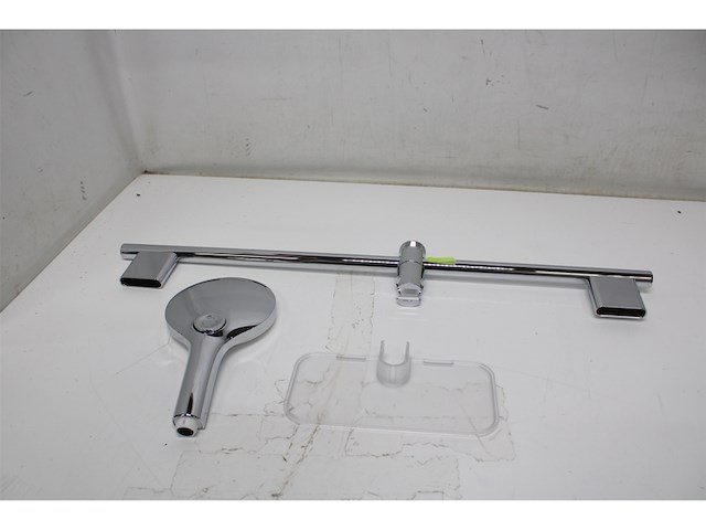 Grohe rainshower smartactive 130 glijstangset met zeepschaal chroom - afbeelding 5 van  6