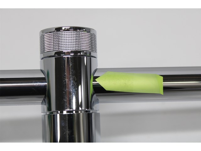 Grohe rainshower smartactive 130 glijstangset met zeepschaal chroom - afbeelding 6 van  6