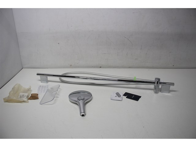 Grohe rainshower smartactive 150 glijstangset 90 cm met zeepschaal chroom/moon white - afbeelding 2 van  3