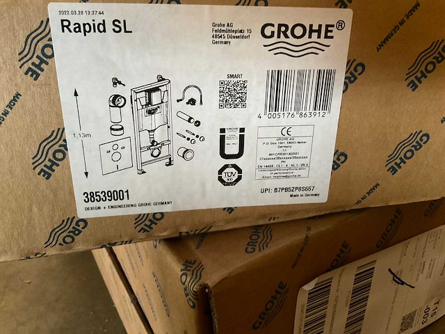 Grohe rapid sl inbouwreservoir - afbeelding 4 van  4