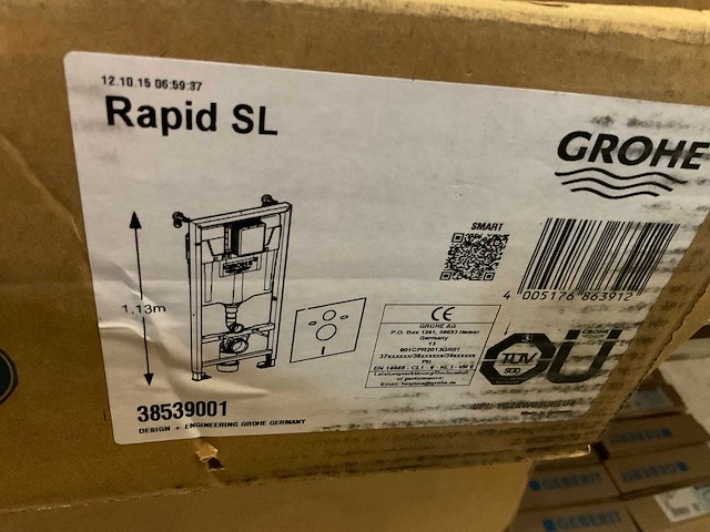 Grohe rapid sl inbouwreservoir - afbeelding 3 van  3