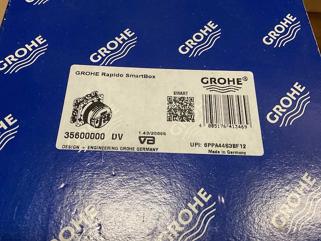 Grohe rapido smartbox 35600000 1/2” inbouwbox universeel - afbeelding 3 van  3