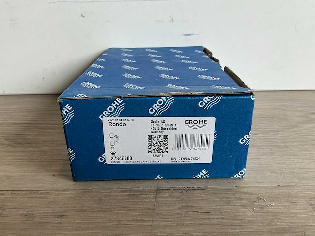 Grohe rondo urinoirspoeler met stopkraan en spoelpijp en verbinder - afbeelding 1 van  5