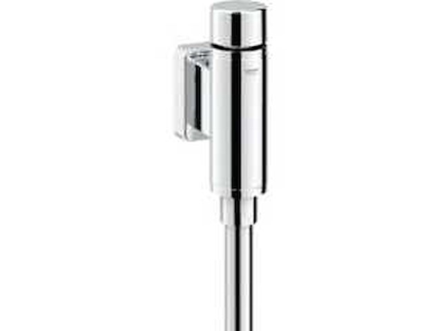 Grohe rondo urinoirspoeler met stopkraan en spoelpijp en verbinder - afbeelding 2 van  5