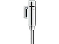 Grohe rondo urinoirspoeler met stopkraan en spoelpijp en verbinder - afbeelding 2 van  5