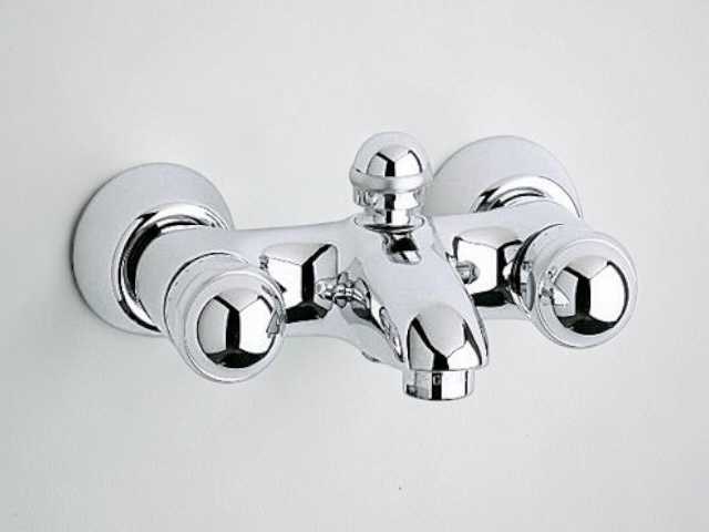 Grohe sentosa bad thermostaatkraan chroom - afbeelding 1 van  8