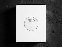 Grohe skate bedieningspaneel wit met rvs - afbeelding 1 van  5