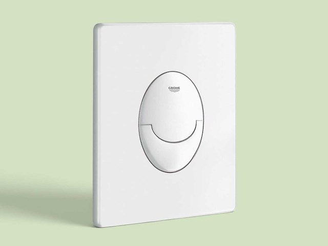 Grohe skate bedieningspaneel wit - afbeelding 1 van  2
