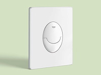 Grohe skate bedieningspaneel wit - afbeelding 1 van  2