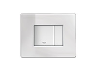 Grohe skate cosmo bedieningsplaat mirror glass spiegelglas - afbeelding 2 van  6