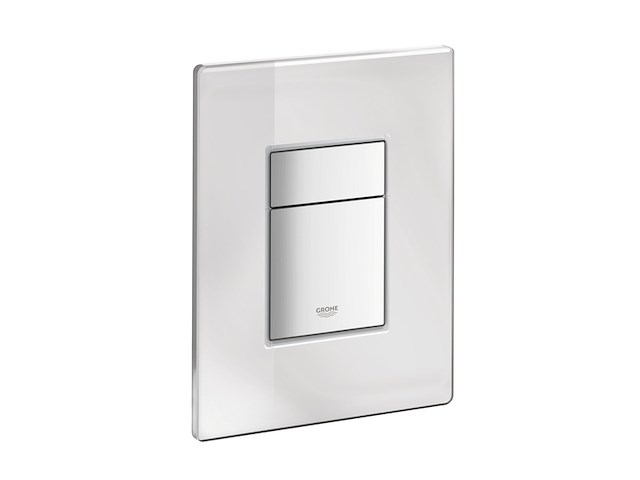 Grohe skate cosmo bedieningsplaat mirror glass spiegelglas - afbeelding 4 van  6