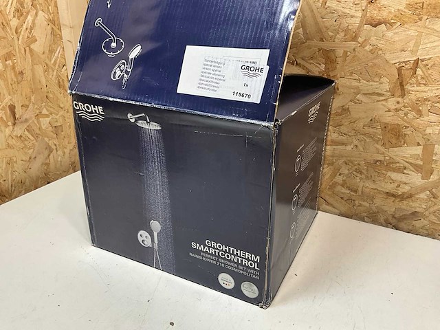 Grohe smartcontrol doucheset inbouw - afbeelding 9 van  9