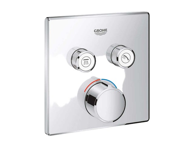 Grohe smartcontrol water flow control panel 29148000 ? durable chrome brass exterior for boats and yachts - afbeelding 1 van  2
