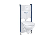 Grohe solido 5in1 w bouw keramische wc armatuur alpine wit - afbeelding 1 van  3