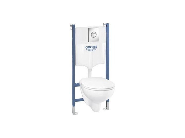 Grohe solido 5in1 w bouw keramische wc armatuur alpine wit - afbeelding 3 van  3