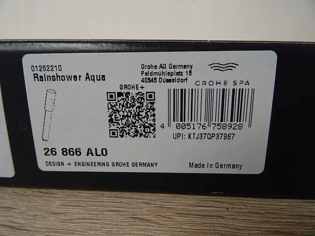 Grohe spa - rainshower aqua - 26866al0 - handdouche - afbeelding 3 van  3