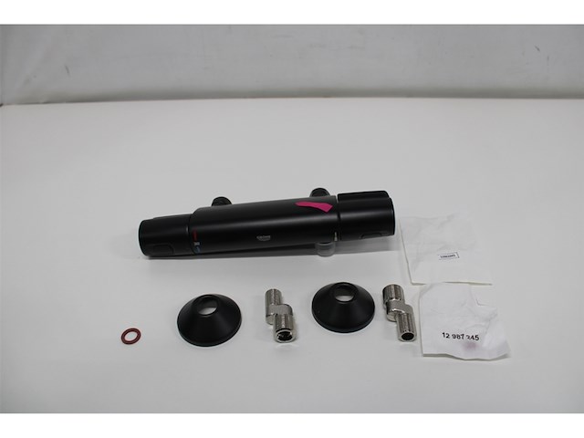 Grohe thermostatische douchekraan precision trend new mat zwart - afbeelding 5 van  6