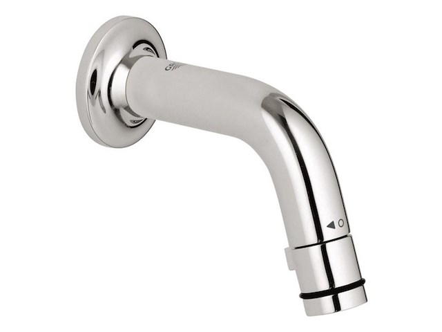 Grohe universal wandgemonteerde fonteinkraan korte uitloop 10 cm chroom - afbeelding 1 van  3