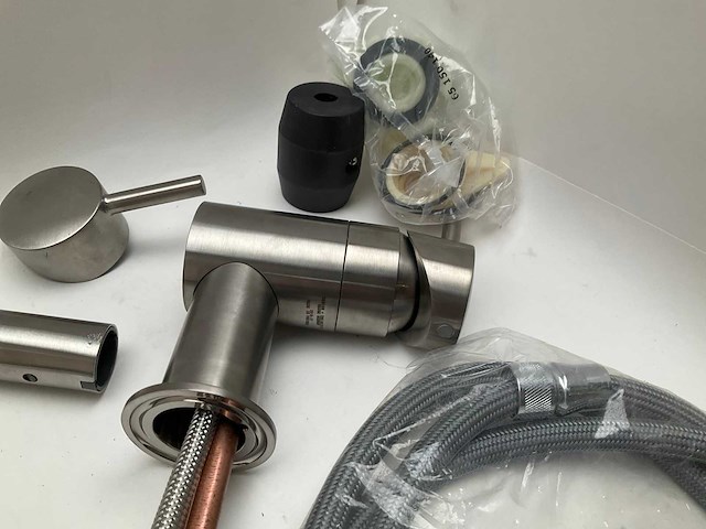 Grohe venti keukenmengkraan met uittrekbare handdouche rvs - afbeelding 7 van  10