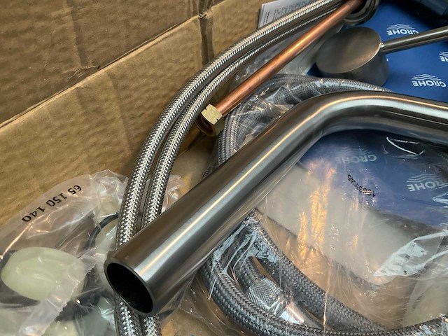 Grohe venti keukenmengkraan met uittrekbare handdouche rvs - afbeelding 9 van  10